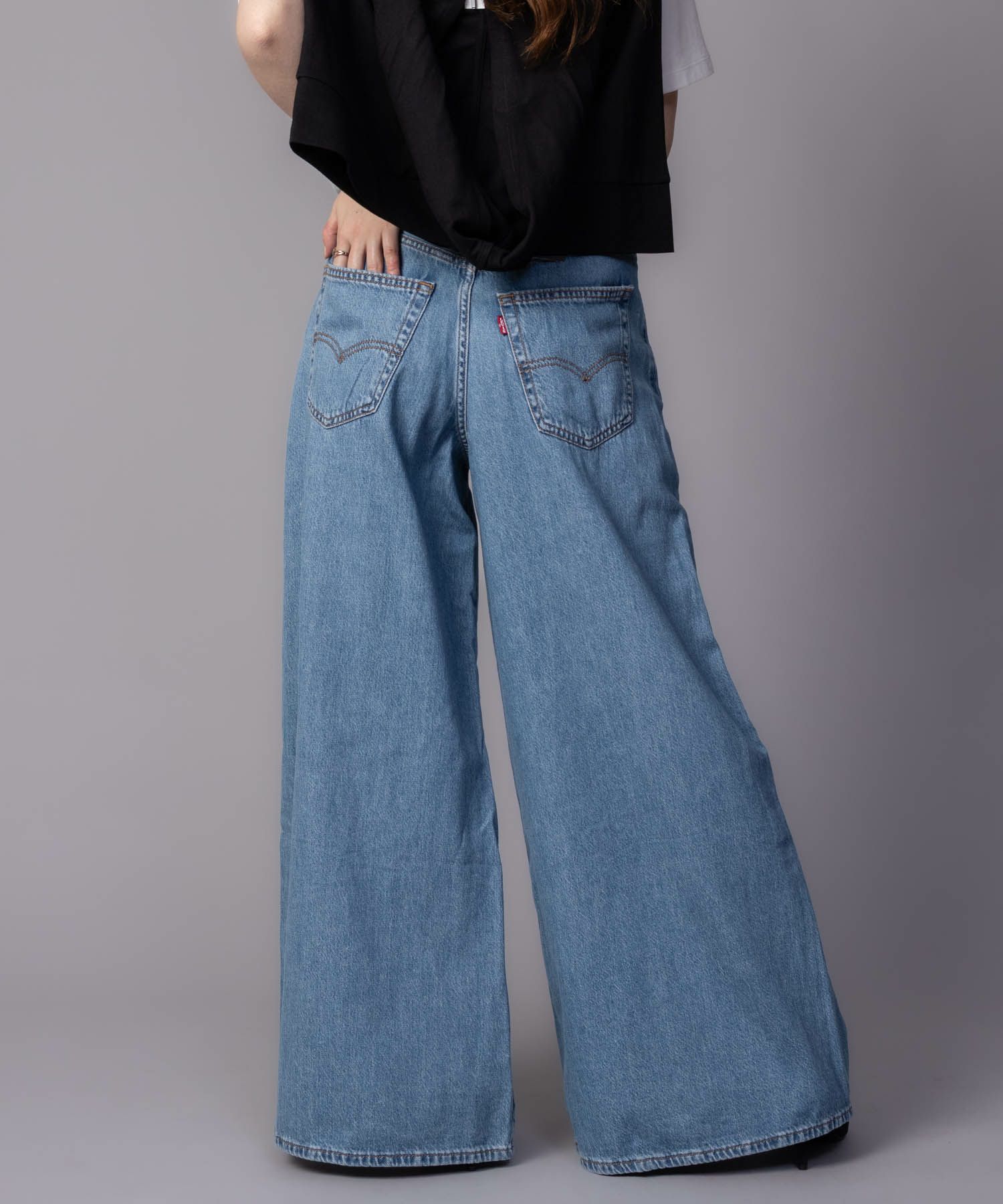 Levi's XL SUPER WIDE JEANS スーパーワイドジーンズ レディース