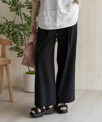 HusHusH ワイドパンツ レディース