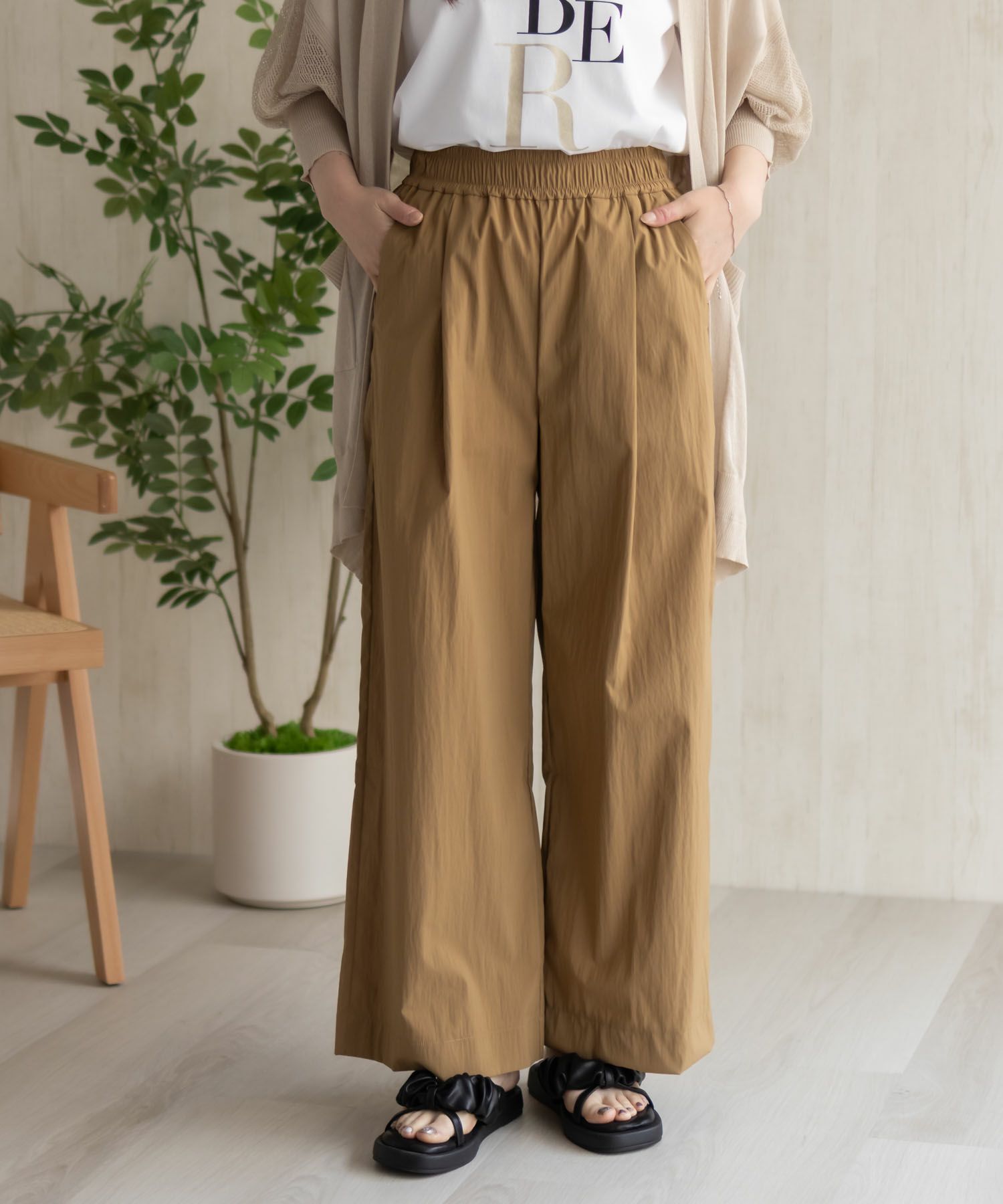HusHusH  ワイドパンツ レディース商品画像-3