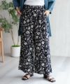 Howdy Marie インドファブリック 総柄ワイドパンツ レディース商品サムネイル-7