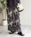 Howdy Marie インドファブリック 総柄ワイドパンツ レディース商品サムネイル-10
