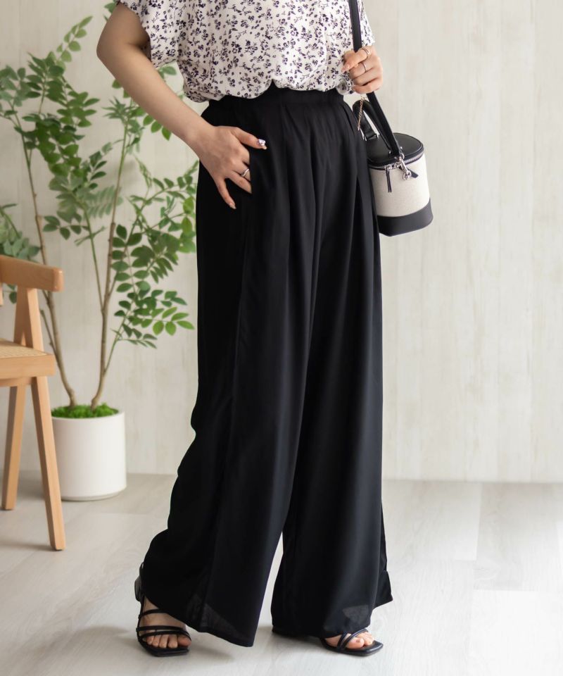 Howdy Marie インドファブリック 総柄ワイドパンツ レディース商品画像-13