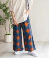 Howdy Marie インドファブリック 総柄ワイドパンツ レディース商品サムネイル-16