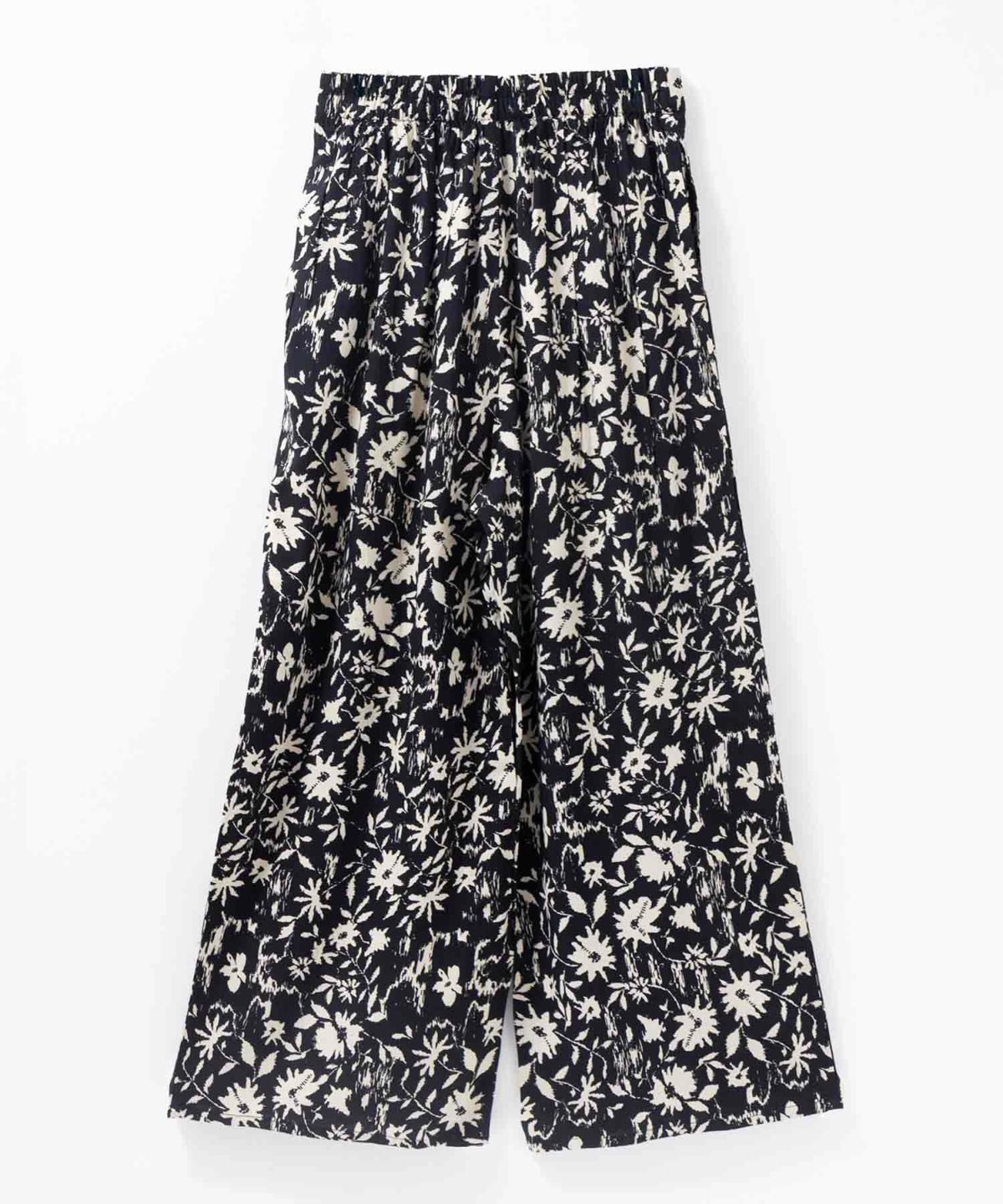 Howdy Marie インドファブリック 総柄ワイドパンツ レディース