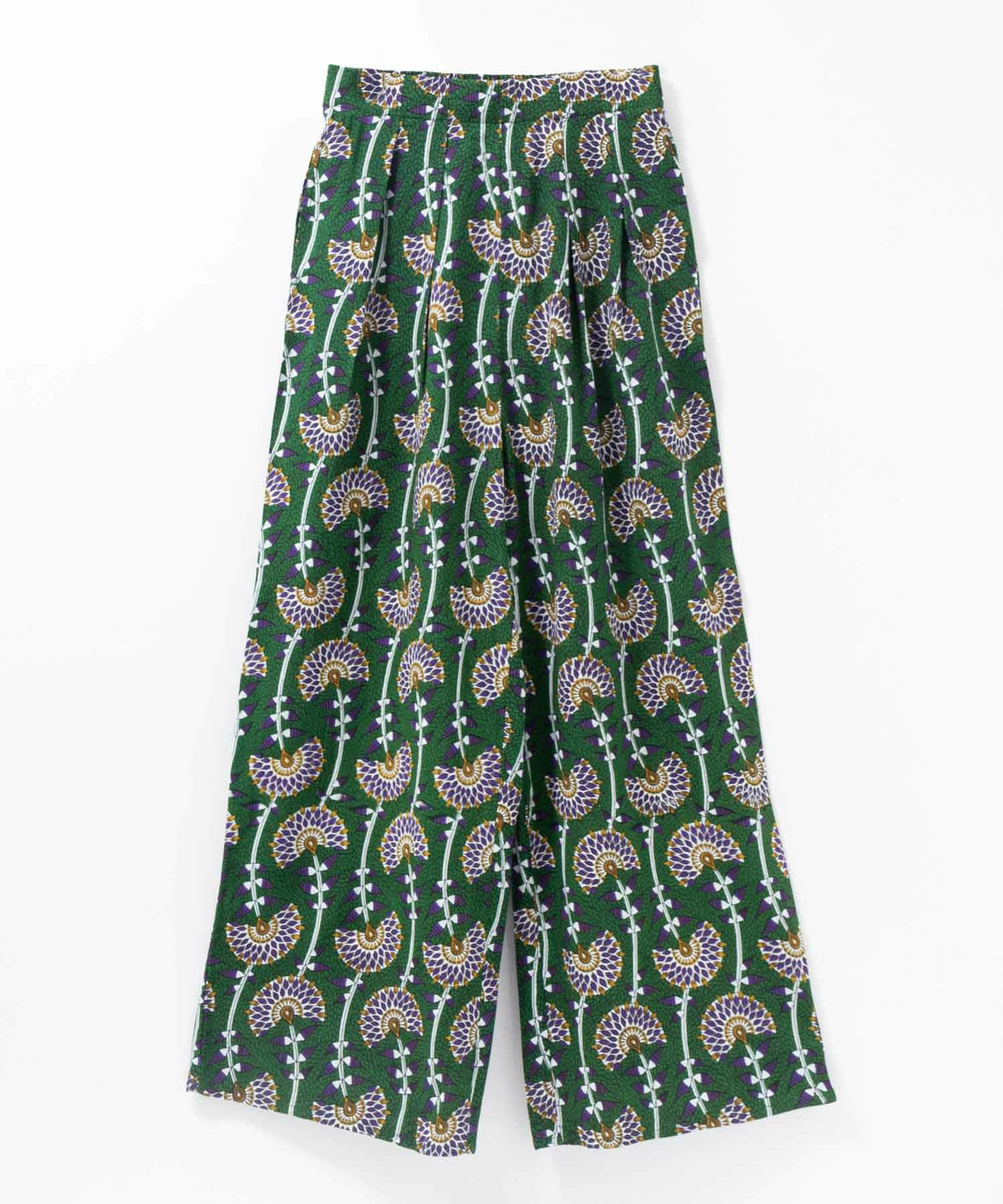 Howdy Marie  インドファブリック 総柄ワイドパンツ レディース商品画像-30