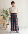Howdy Marie インドファブリック 総柄ワイドパンツ レディース商品サムネイル-38