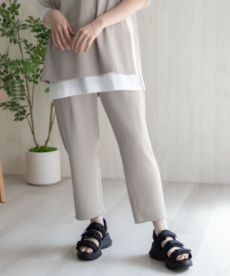 HusHusH 冷感テーパードパンツ レディース商品画像-2