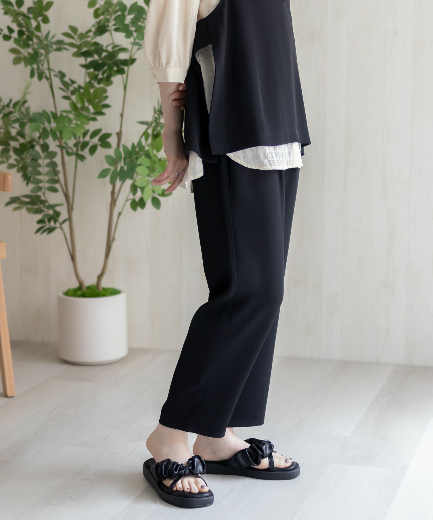 HusHusH  冷感テーパードパンツ レディース商品サムネイル-5