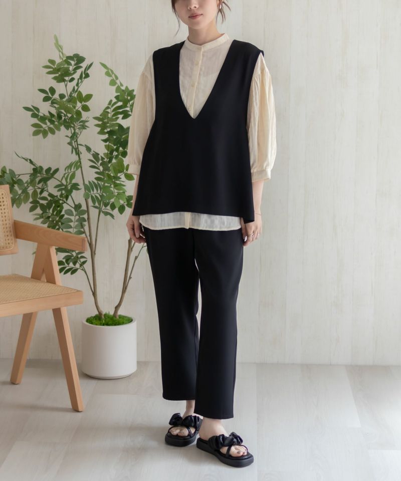 HusHusH  冷感テーパードパンツ レディース商品画像-8