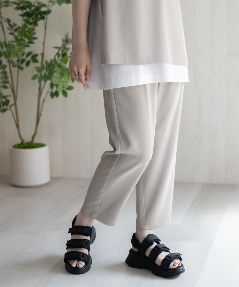 HusHusH 冷感テーパードパンツ レディース商品画像-10