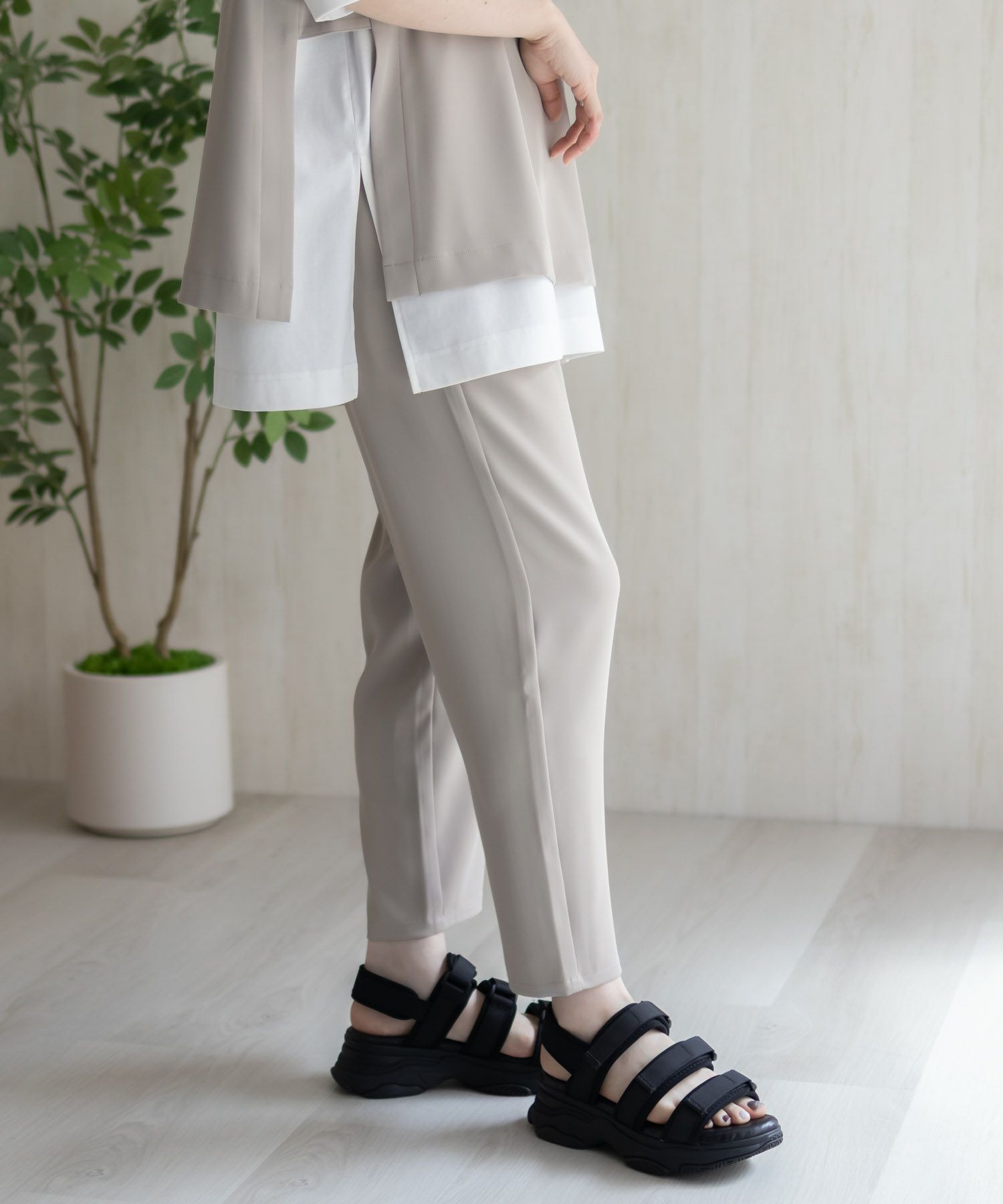 HusHusH  冷感テーパードパンツ レディース商品サムネイル-11