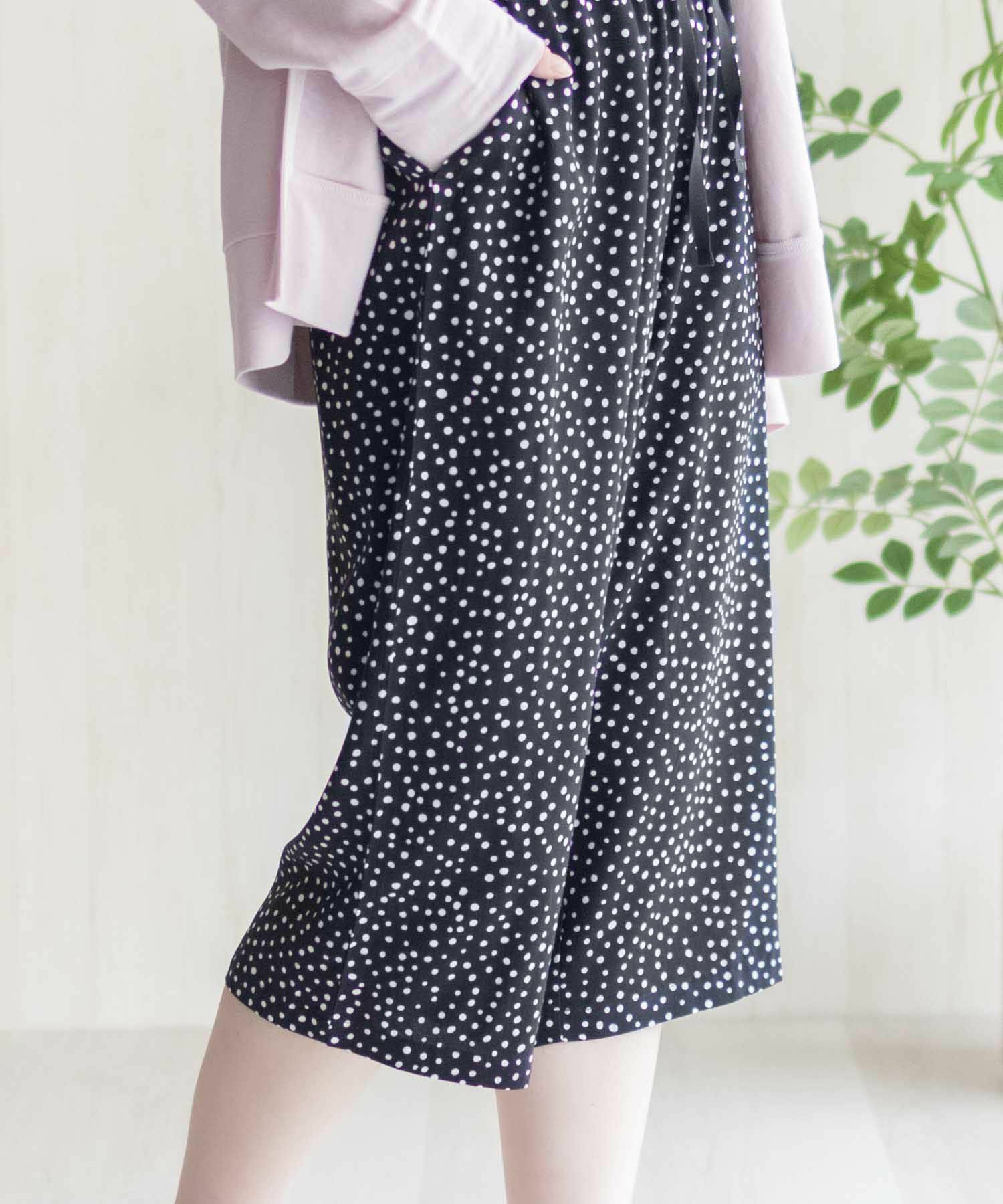 nAvy SARARI  レーヨンステテコ 総柄 レディース商品画像-16