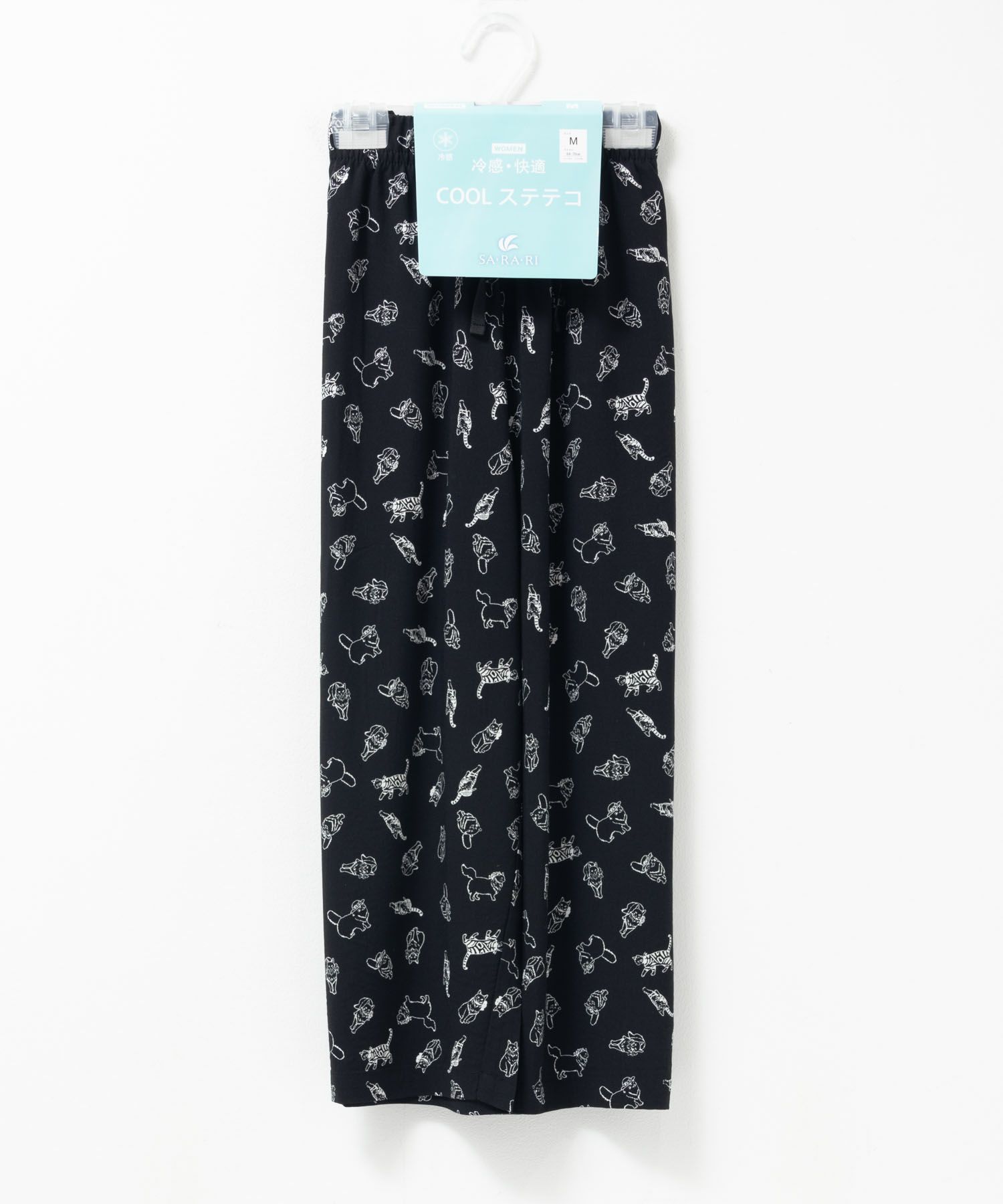 nAvy SARARI レーヨンステテコ 総柄 レディース