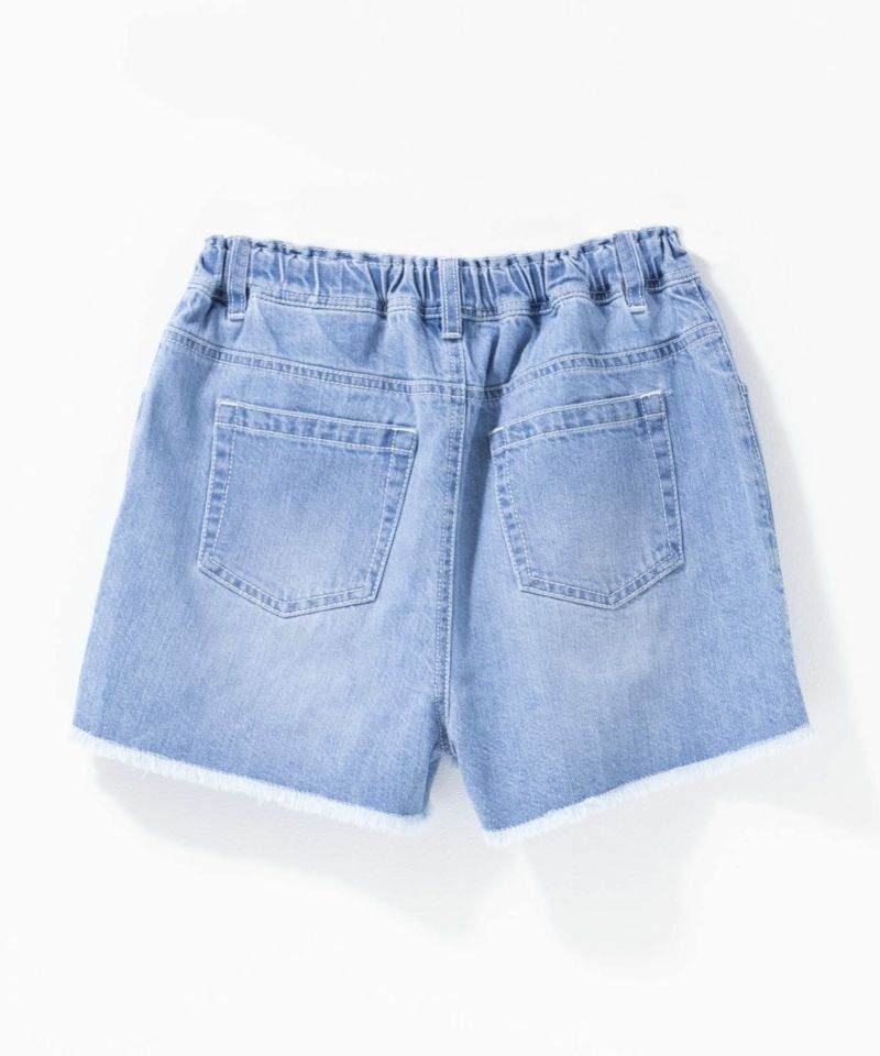 RICH MIX  デニムダメージショートパンツ キッズ商品画像-2