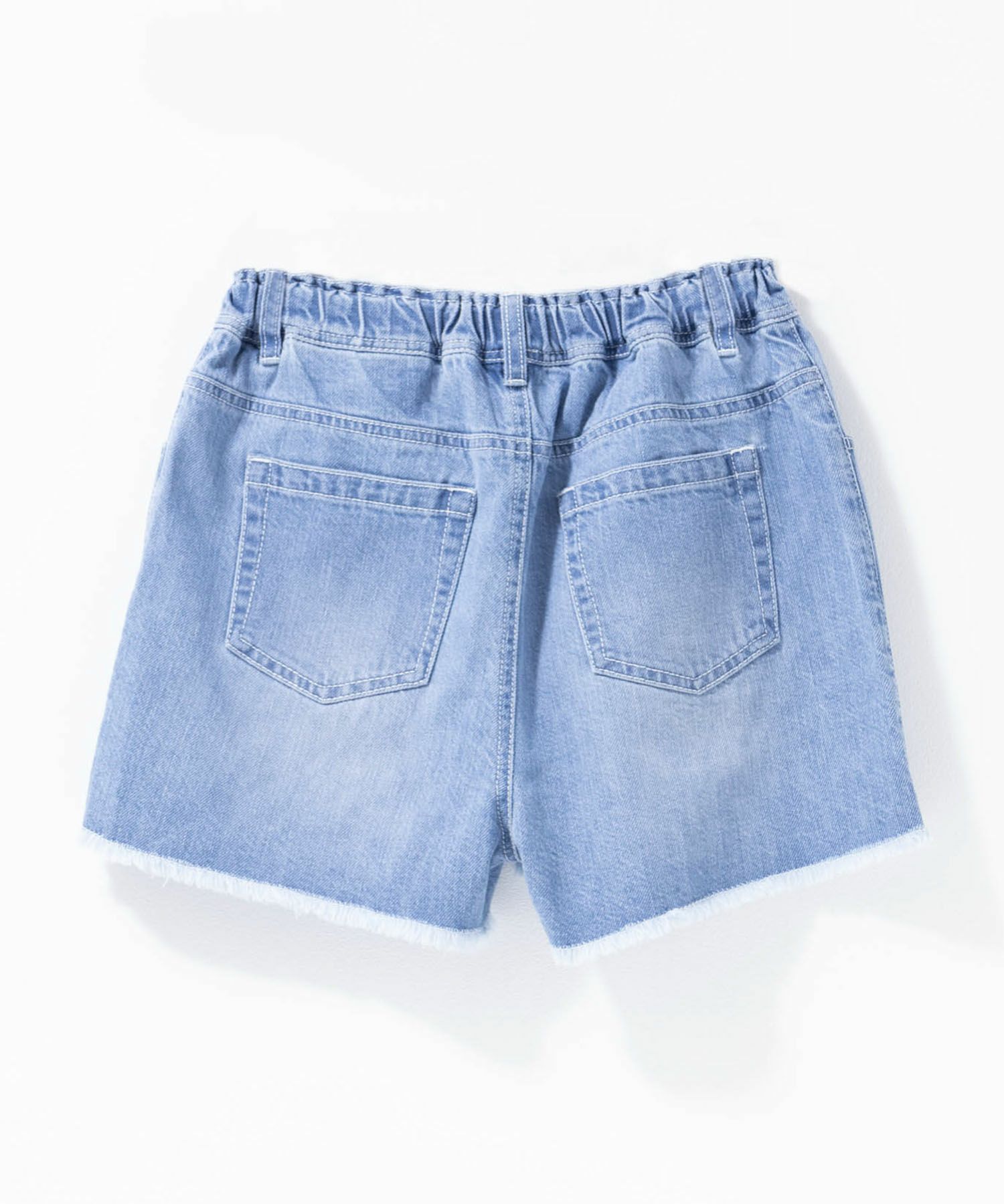 RICH MIX  デニムダメージショートパンツ キッズ商品サムネイル-2