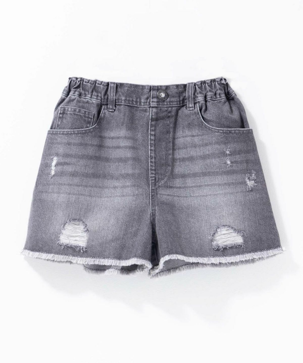 RICH MIX デニムダメージショートパンツ キッズ