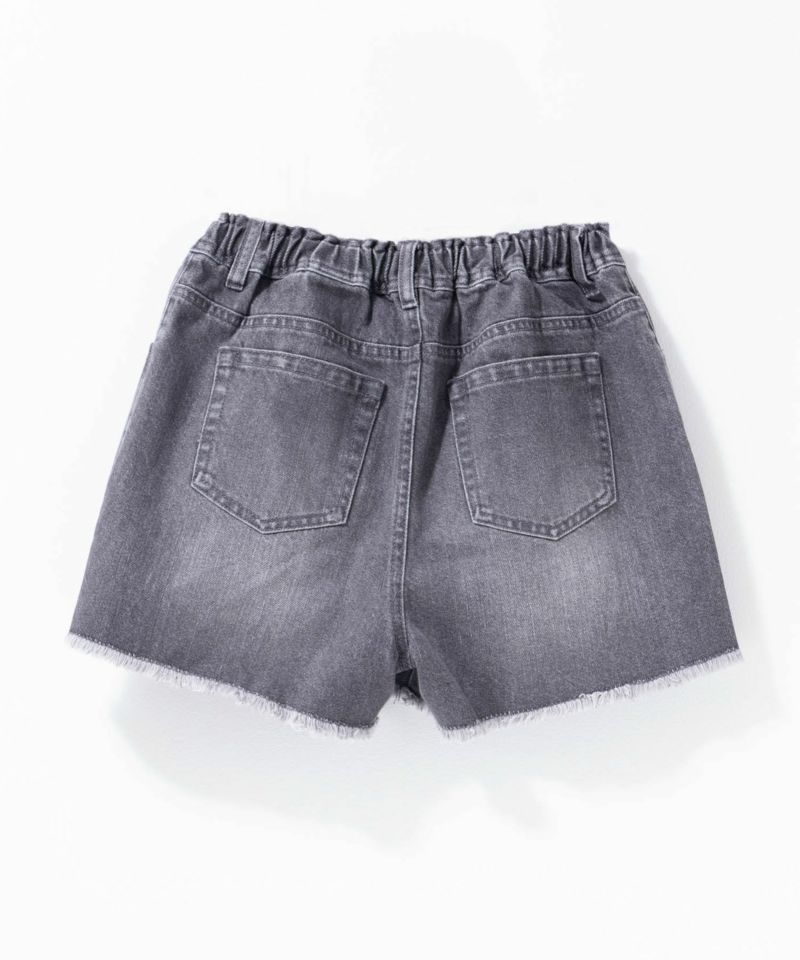 RICH MIX  デニムダメージショートパンツ キッズ商品画像-4