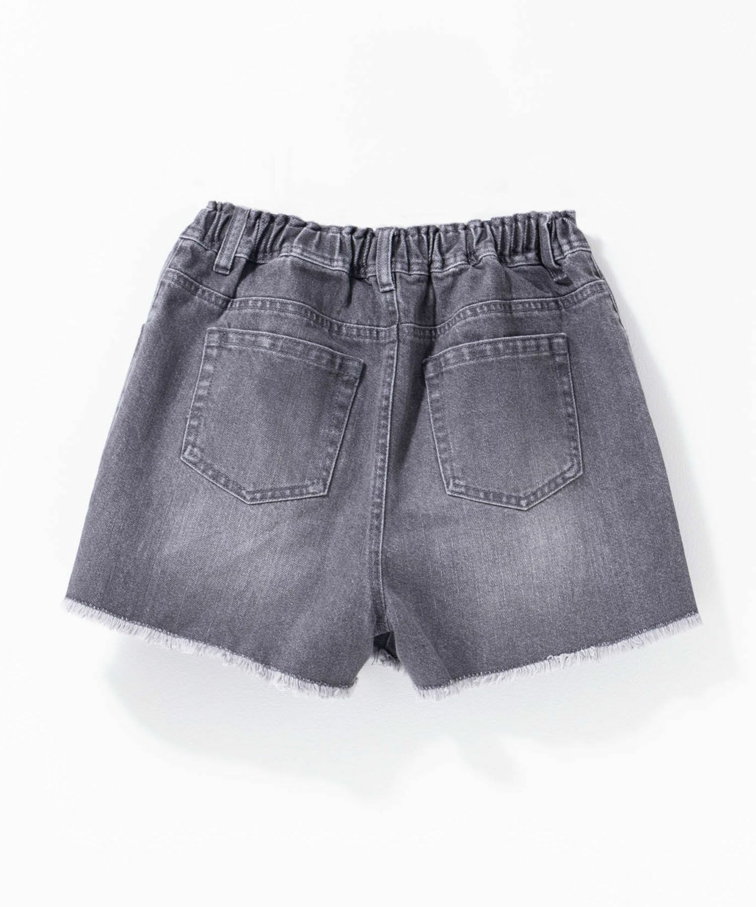 RICH MIX  デニムダメージショートパンツ キッズ商品サムネイル-4