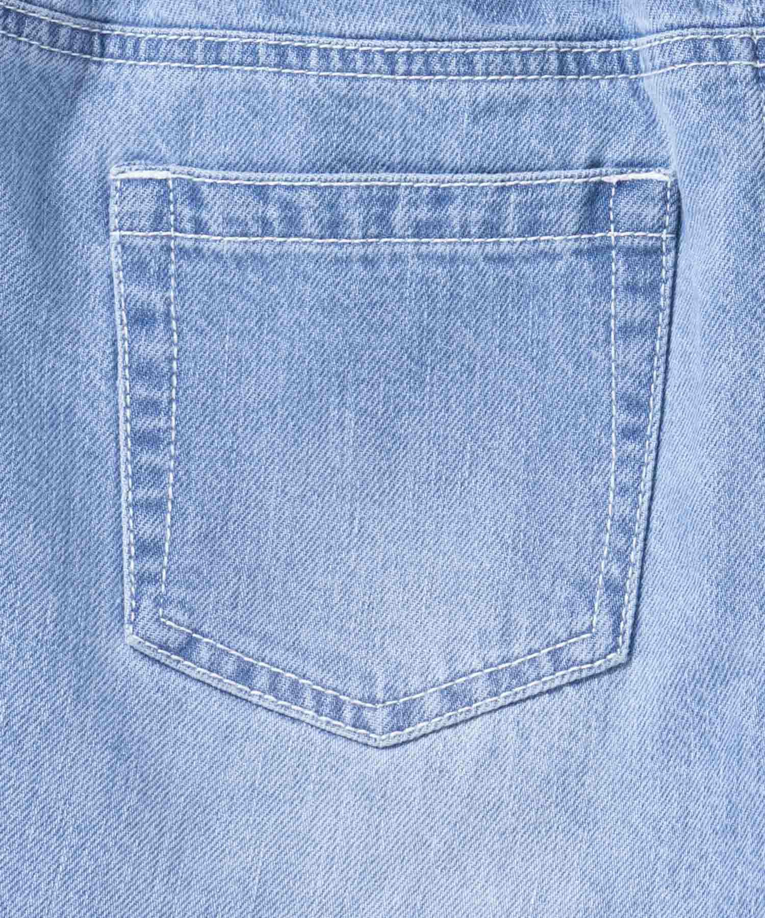 RICH MIX  デニムダメージショートパンツ キッズ商品画像-6