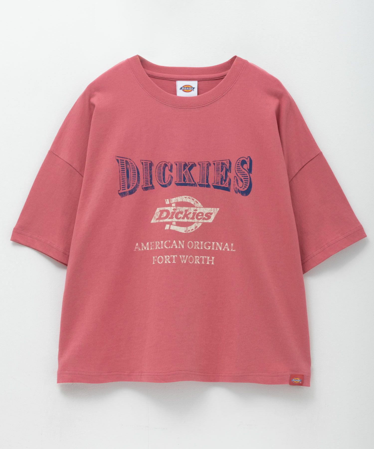 Dickies バイオ加工カレッジTシャツ レディース ネコポス 対応商品