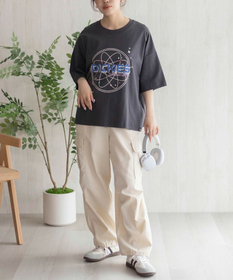Dickies  バイオ加工アイコンTシャツ レディース メール便 対応商品商品画像-9