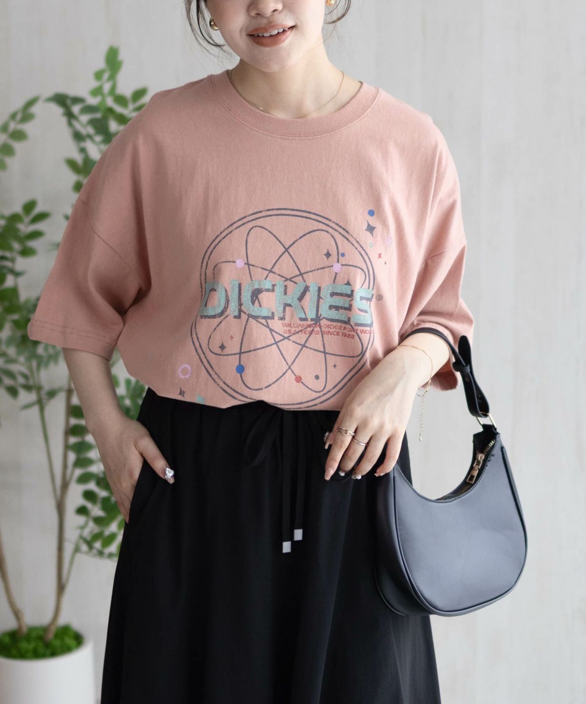 Dickies バイオ加工アイコンTシャツ レディース ネコポス 対応商品