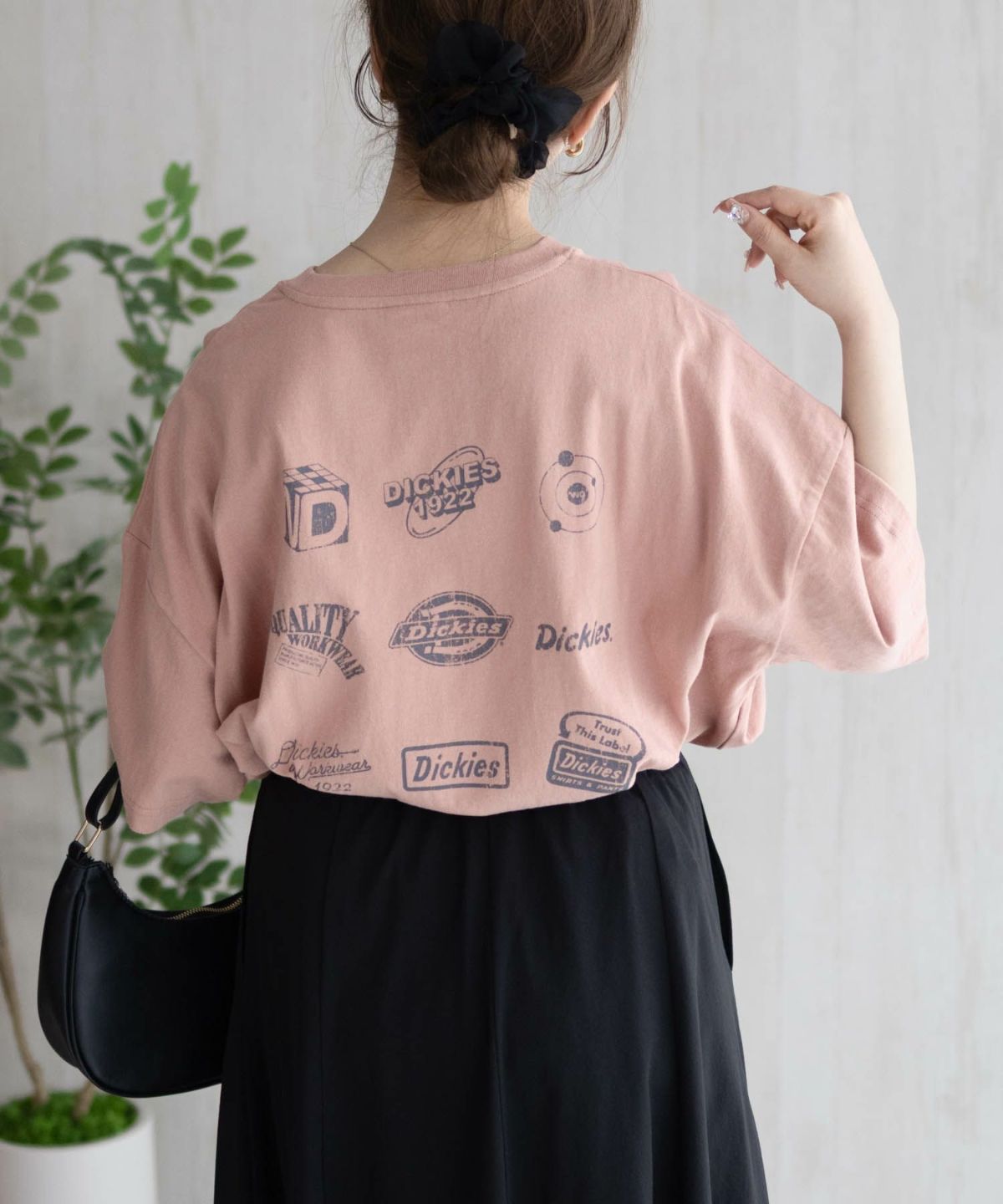 Dickies バイオ加工アイコンTシャツ レディース ネコポス 対応商品