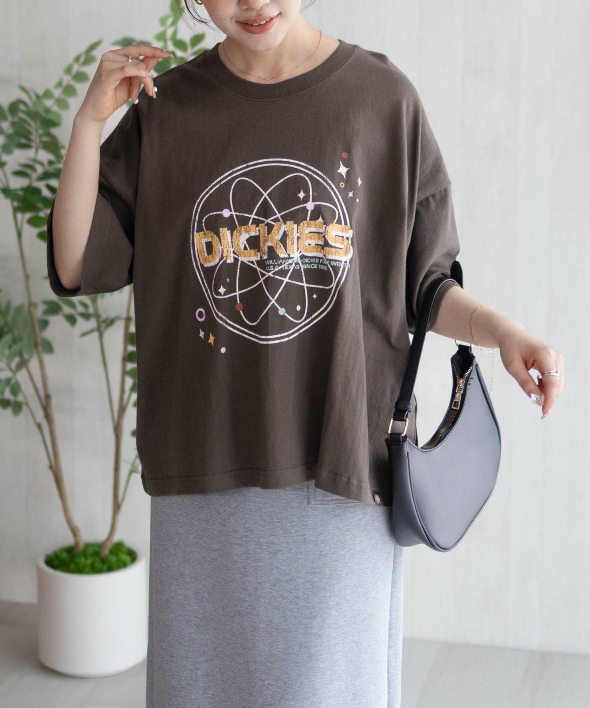 Dickies バイオ加工アイコンTシャツ レディース ネコポス 対応商品