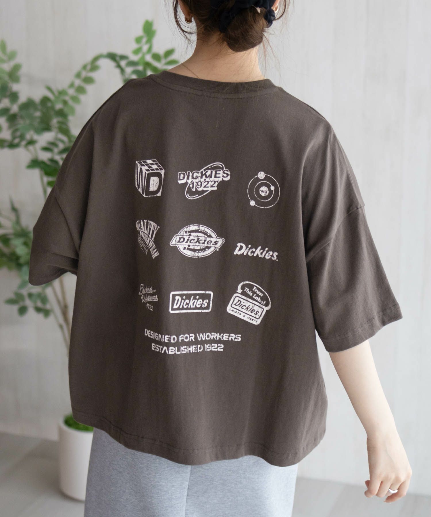 Dickies バイオ加工アイコンTシャツ レディース ネコポス 対応商品