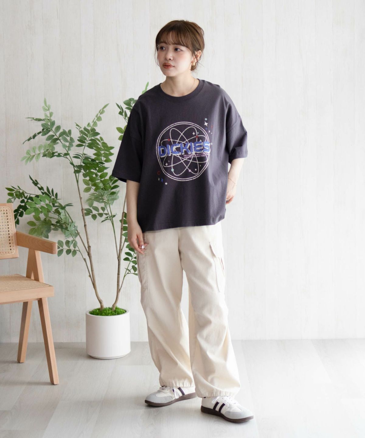 Dickies バイオ加工アイコンTシャツ レディース ネコポス 対応商品