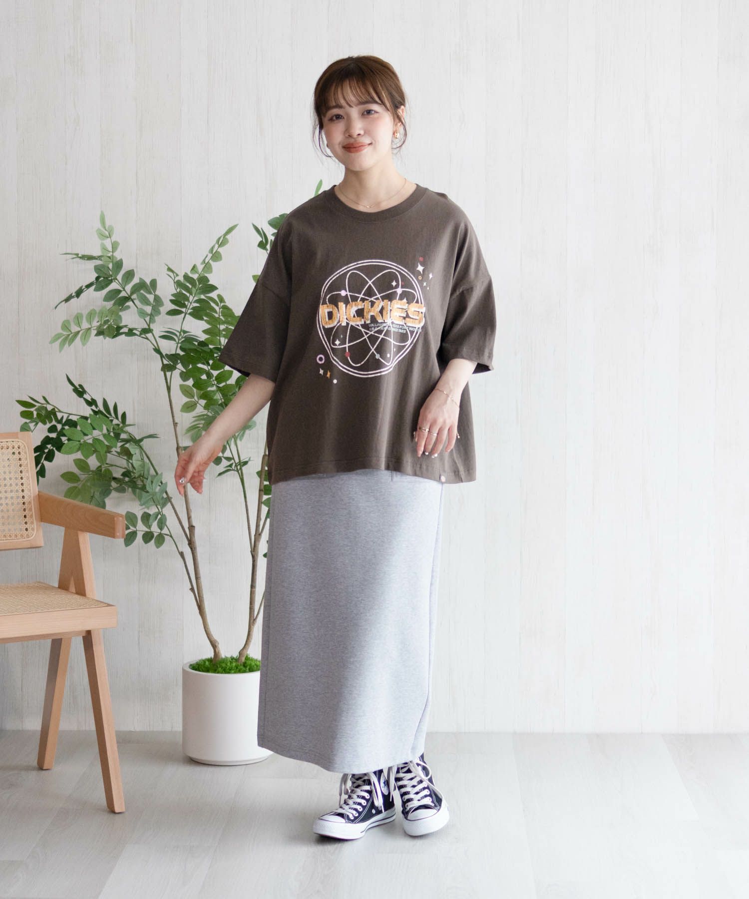 Dickies バイオ加工アイコンTシャツ レディース ネコポス 対応商品