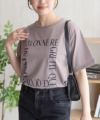 NAVY  メッセージプリントTシャツ レディース メール便 対応商品商品サムネイル-7