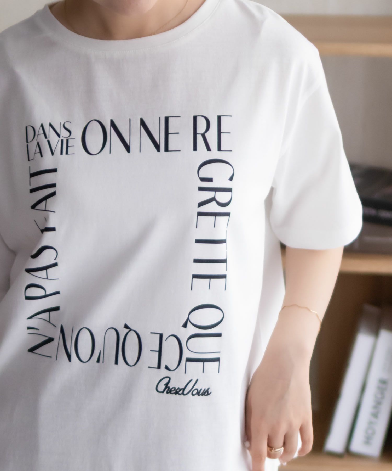 NAVY メッセージプリントTシャツ レディース ネコポス 対応商品