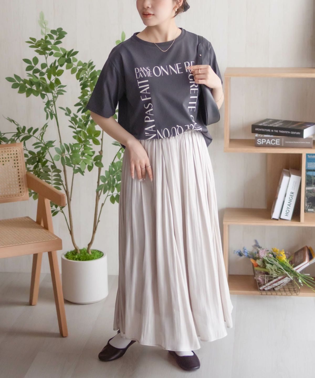 NAVY メッセージプリントTシャツ レディース ネコポス 対応商品