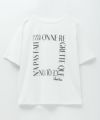 NAVY  メッセージプリントTシャツ レディース メール便 対応商品商品サムネイル-23