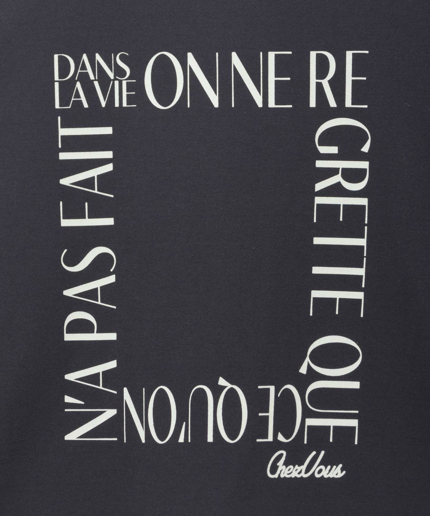 NAVY  メッセージプリントTシャツ レディース メール便 対応商品商品サムネイル-29