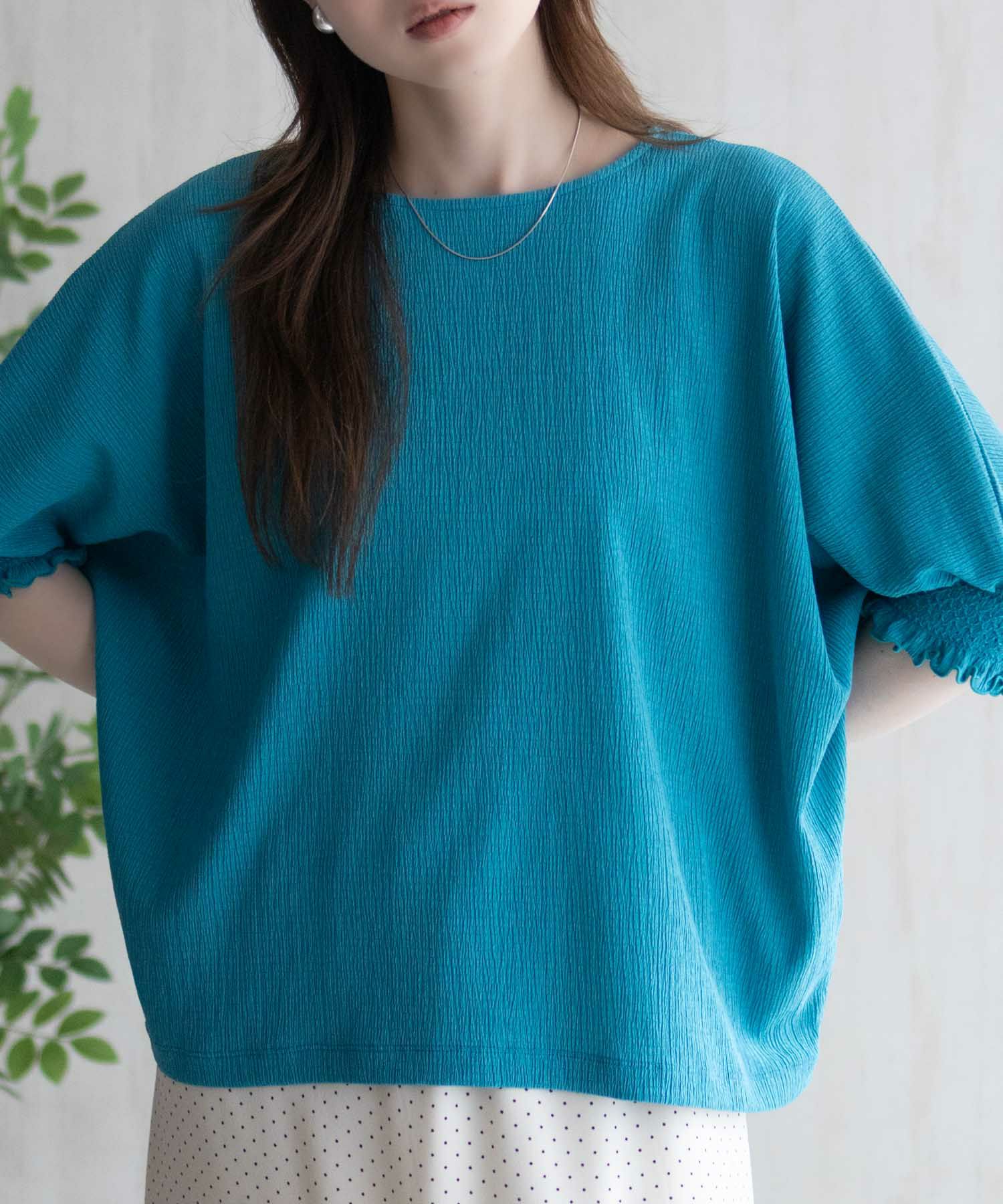 Howdy Marie  袖ゴムシャーリングプルオーバー レディース メール便 対応商品商品画像-12