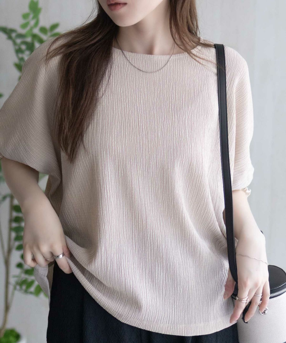 Howdy Marie 袖ゴムシャーリングプルオーバー レディース ネコポス 対応商品