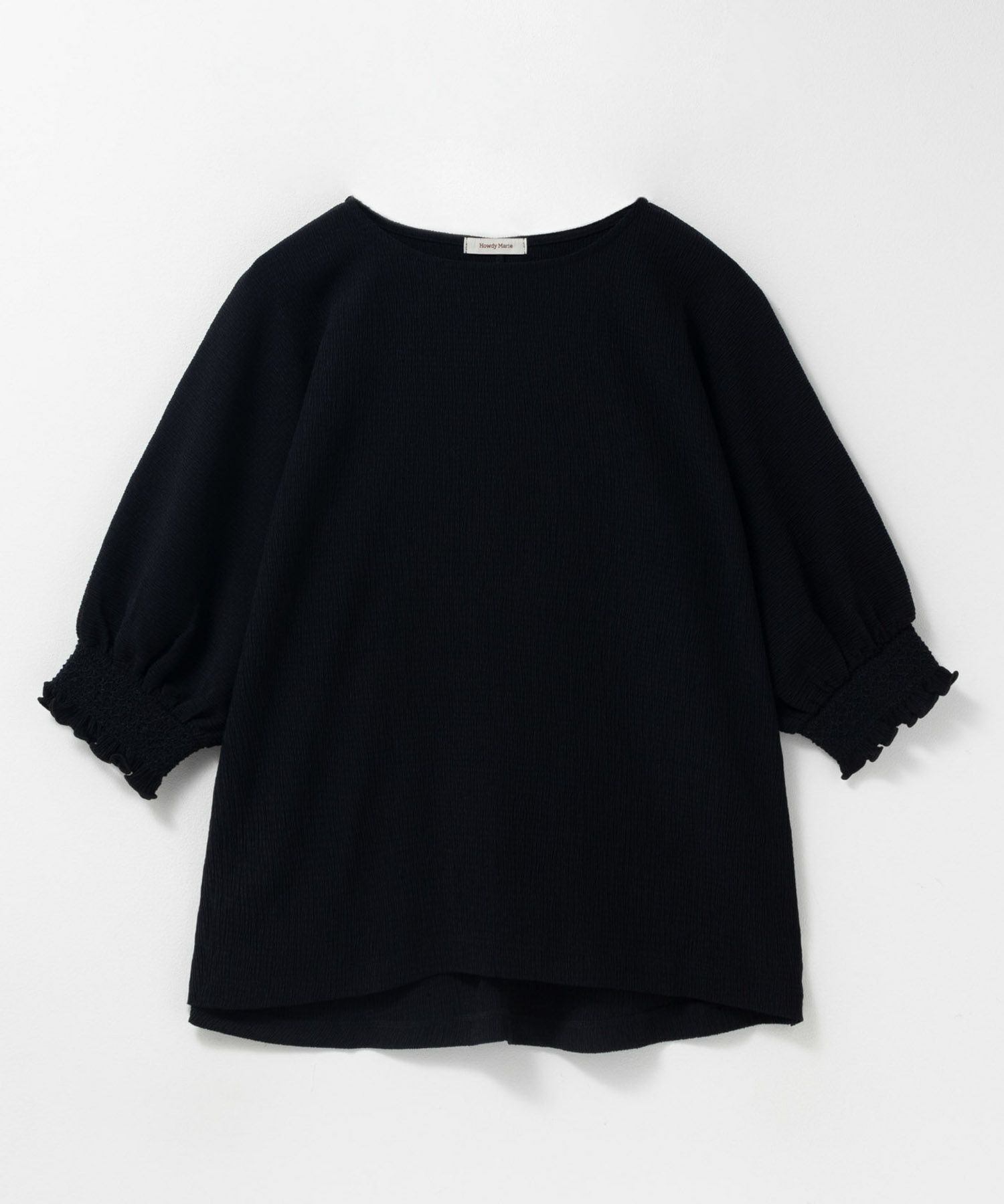 Howdy Marie 袖ゴムシャーリングプルオーバー レディース ネコポス 対応商品