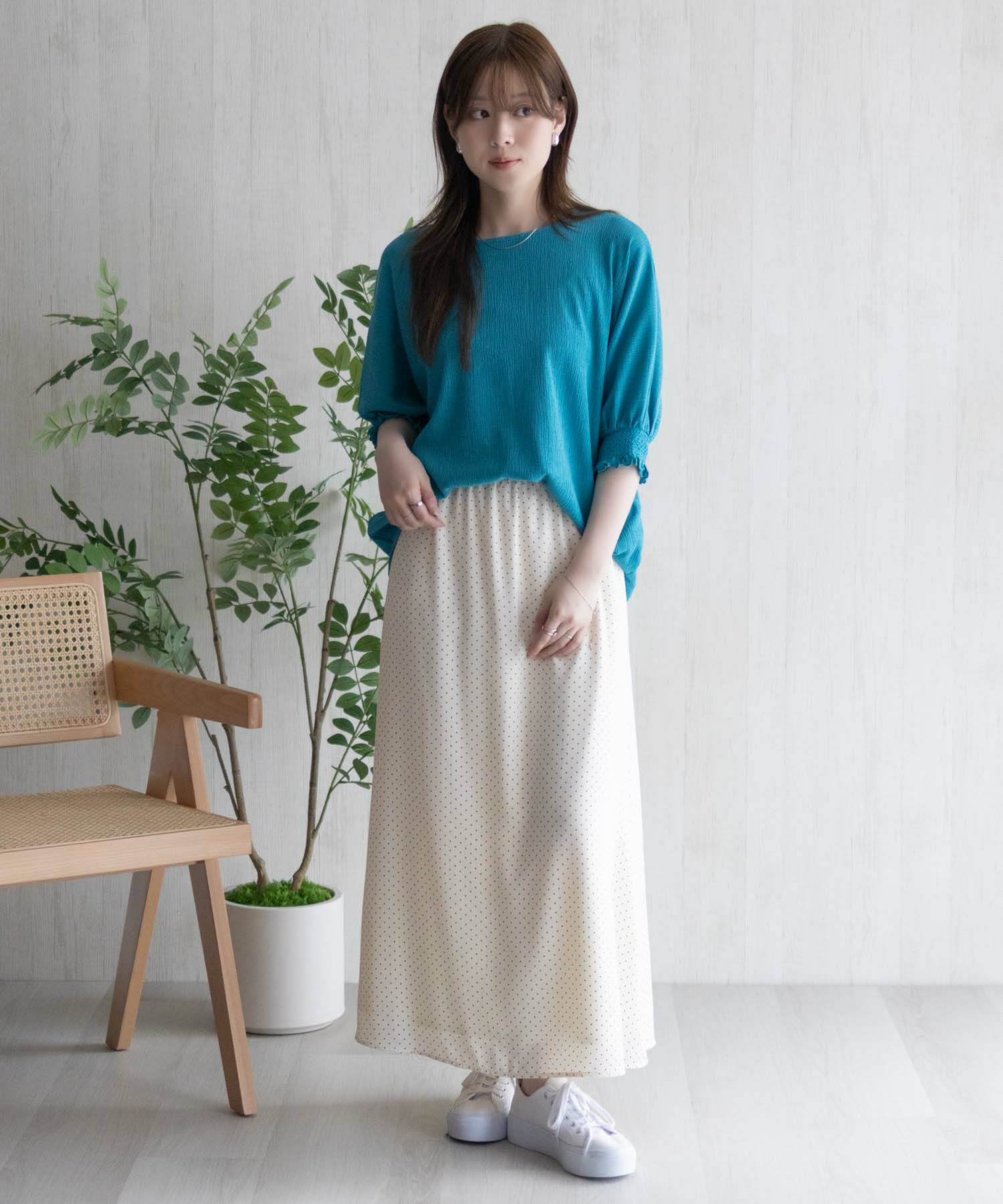 Howdy Marie  袖ゴムシャーリングプルオーバー レディース メール便 対応商品商品画像-29