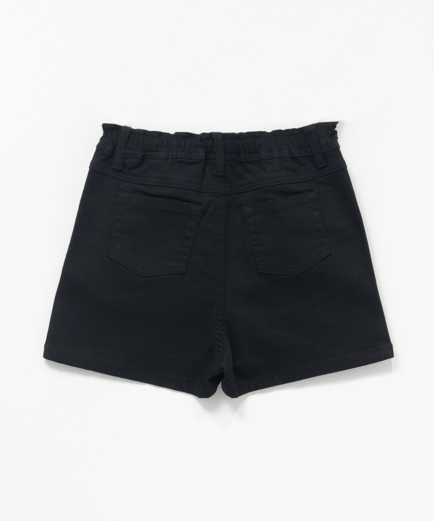 NAVY  のびるモン ツイルハイウエストショートパンツ キッズ商品画像-2