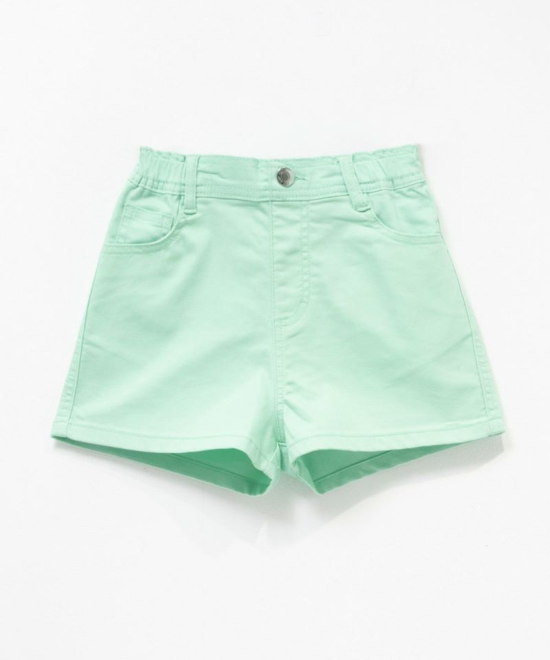 NAVY  のびるモン ツイルハイウエストショートパンツ キッズ商品画像-3