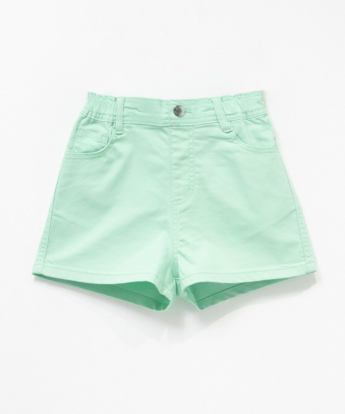 NAVY のびるモン ツイルハイウエストショートパンツ キッズ