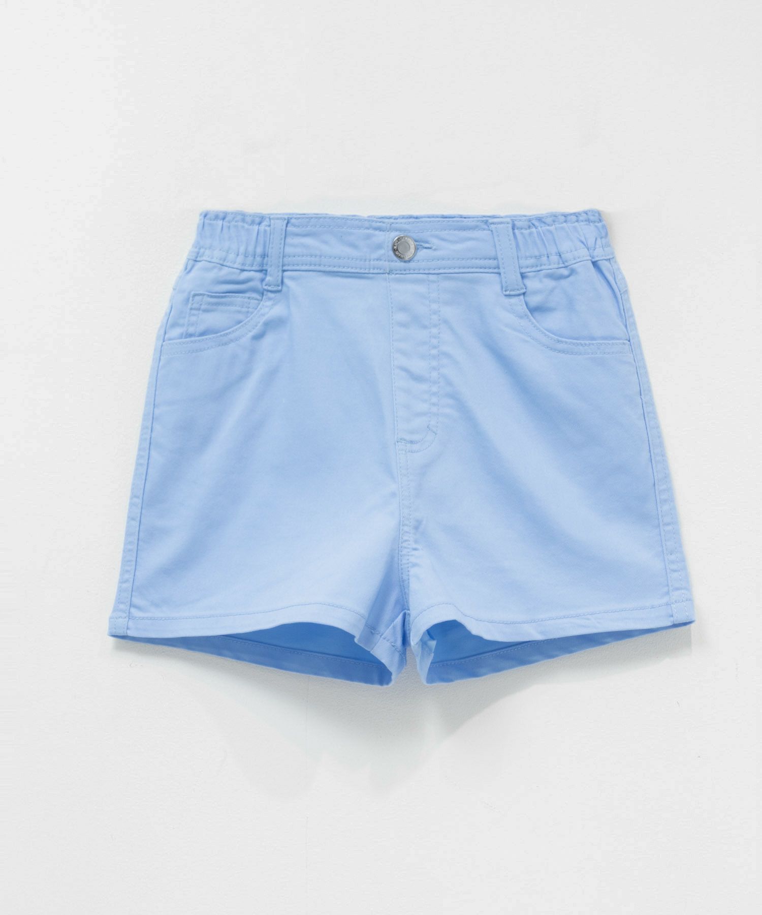 NAVY  のびるモン ツイルハイウエストショートパンツ キッズ商品画像-5