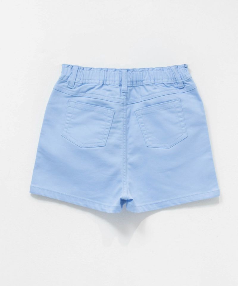 NAVY  のびるモン ツイルハイウエストショートパンツ キッズ商品画像-6