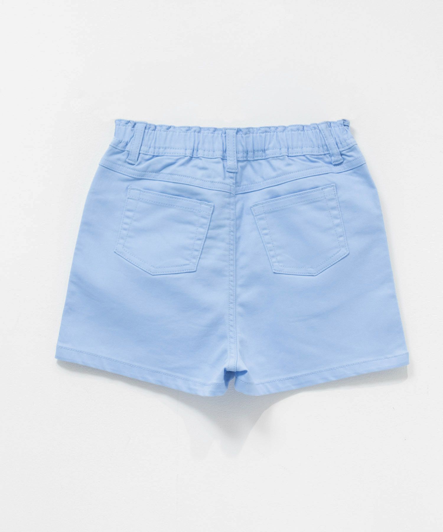 NAVY  のびるモン ツイルハイウエストショートパンツ キッズ商品画像-6