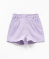 NAVY のびるモン ツイルハイウエストショートパンツ キッズ