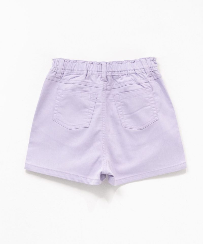 NAVY  のびるモン ツイルハイウエストショートパンツ キッズ商品画像-8