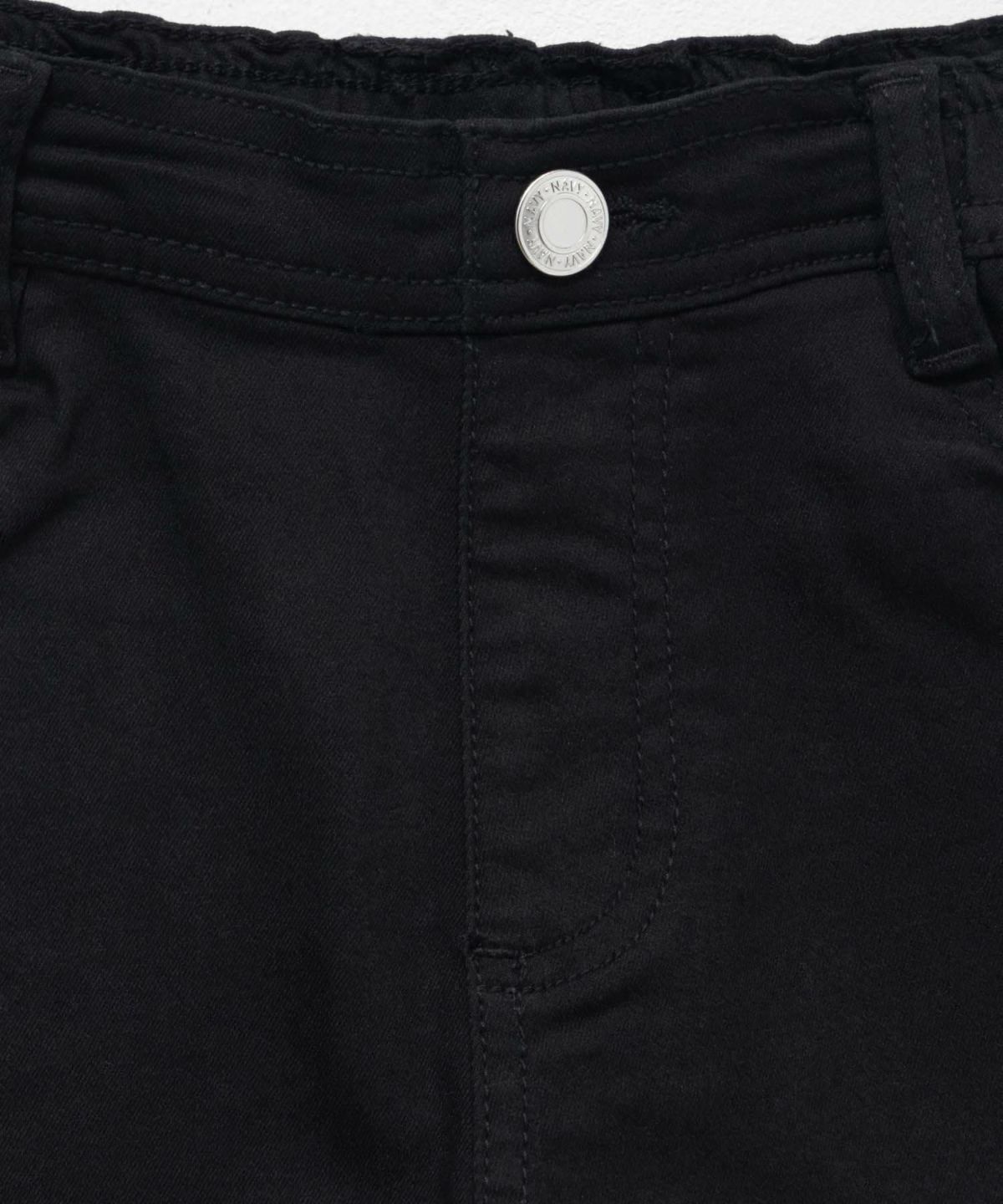 NAVY のびるモン ツイルハイウエストショートパンツ キッズ