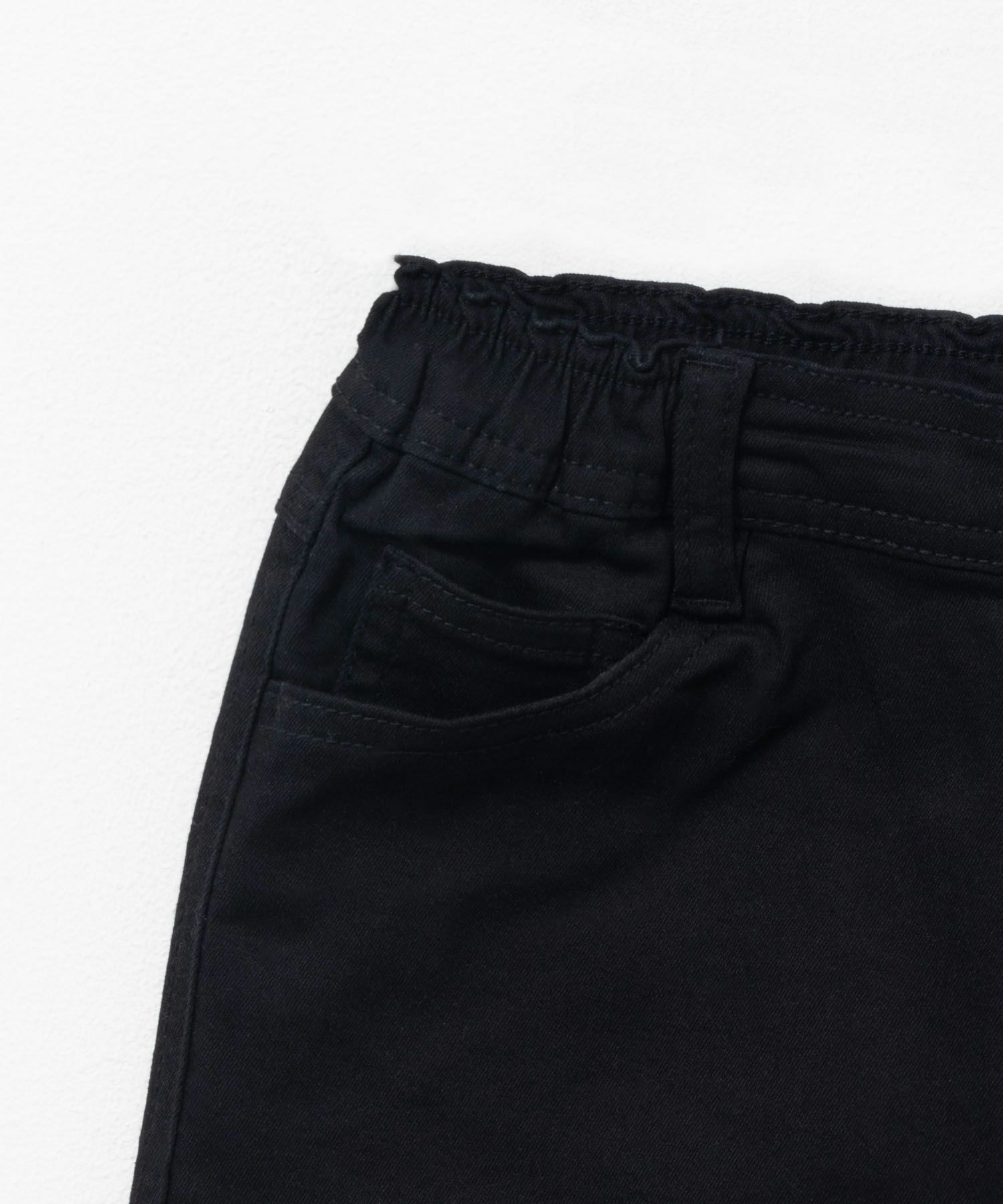 NAVY  のびるモン ツイルハイウエストショートパンツ キッズ商品画像-11